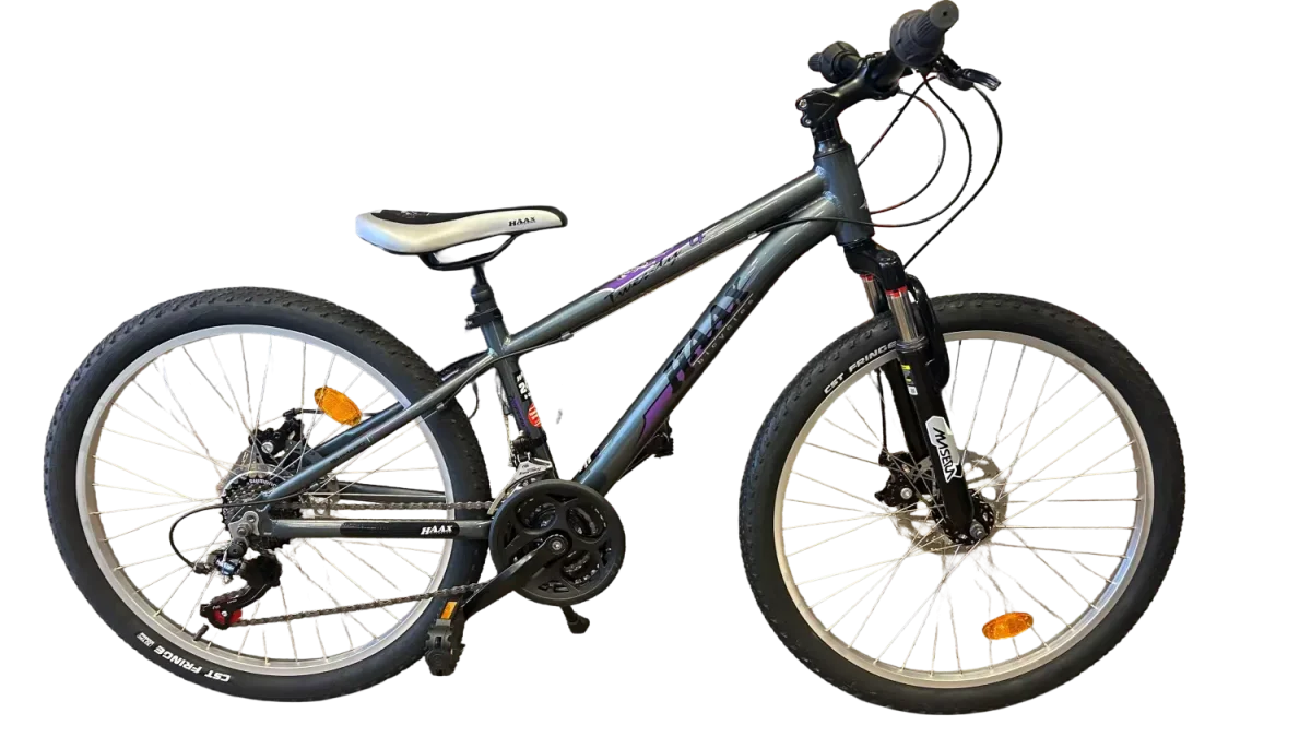 Haax 24″ svart/lilla