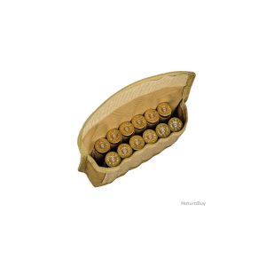 Patronhylse med 12 spor for kaliber 12 – Sand (Khaki)
